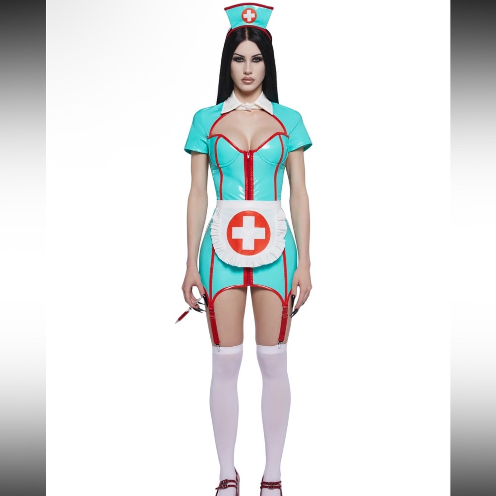 Dollskill Fetish Nurse Costume - Picture 5 of 5